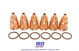 85121085 Стакан-корпус паливної форсунки Volvo-Renault D11-12-13 (GINEX)