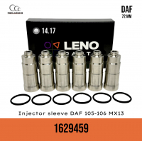 Стакан форсунки 1629459 DAF 72 мм 14.17 PACCAR MX13 | комплект 6 шт