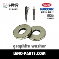 Injector holder sealing graphite ring DAF-Peterbilt-Kenworth Paccar MX-11/ MX-13| LENO