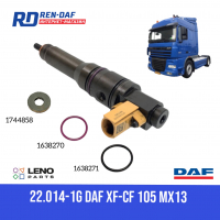 1744858 ремкомплект [рмк] форсунки 1742535 Даф XF-CF 105 Paccar MX-13| LENO