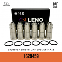 Стакан форсунки 1629459 DAF 72 мм 14.15 PACCAR MX13 | комплект 6 шт | LENO