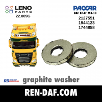 2127551 шайба графітова паливної форсунки DAF XF-CF[106] Paccar MX 13| LENO