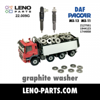 Graphite Injector Washer Daf XF-CF 105-106 Paccar MX-11/ MX-13 [2006-2021] LENO
